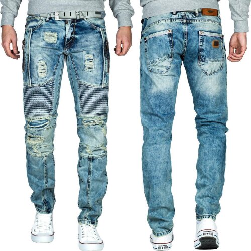 Cipo & Baxx Herren Jeans CD464 Blau W34/L32