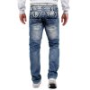 Cipo & Baxx regular fit Jeans Herren Stonewashed CD466 Blue W38/L34