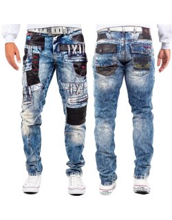 Cipo & Baxx regular fit Jeans Herren Stonewashed...