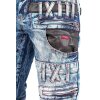 Cipo & Baxx regular fit Jeans Herren Stonewashed CD482 Blue W36/L34
