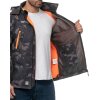 Geographical Norway Regular Fit Softshelljacke Ohne Waschung  Techno Men Black-Orange XXL