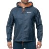 Geographical Norway Herren Windbreaker Boat Men 004 Navy XL