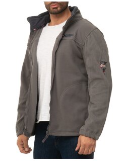 Geographical Norway Herren Fleecejacke Tamazonie Men Dark-grey XXXL