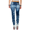 Cipo & Baxx Damen Jeans WD361 Blau W29/L32