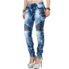 Cipo & Baxx Damen Jeans WD361 Blau W28/L34