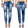 Cipo & Baxx Damen Jeans WD361 Blau W30/L34