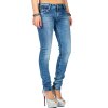 Cipo & Baxx Slim Fit Jeans Damen Stonewashed WD344 Blue W27/L32