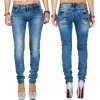 Cipo & Baxx Damen Jeans WD344 Blau W28/L32