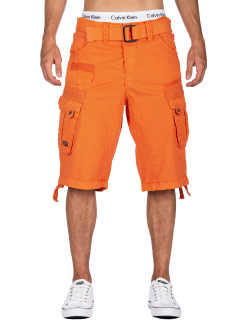 Geographical Norway Herren Shorts Panoramique Color Orange L
