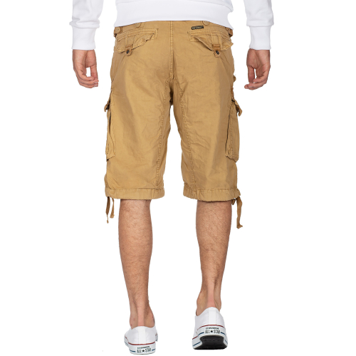 Geographical Norway Herren Shorts Panoramique Basic Beige L