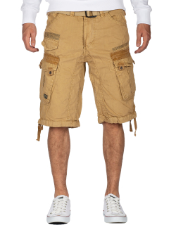 Geographical Norway Herren Shorts Panoramique Basic Beige L