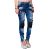 Cipo & Baxx Damen Jeans WD346 Blau W25/L32