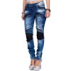 Cipo & Baxx Skinny Fit Jeans Damen Stonewashed WD346 Blue W27/L32