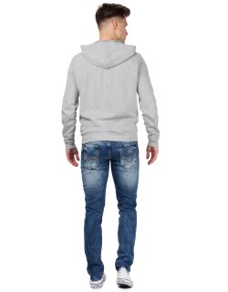 Cipo & Baxx Slim Fit Jeans Herren Stonewashed CD533 Blue