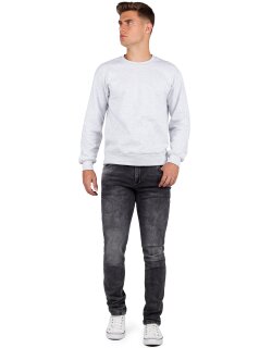 Cipo & Baxx Slim Fit Jeans Herren Stonewashed CD533 Grey