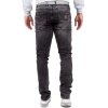 Cipo & Baxx Slim Fit Jeans Herren Stonewashed CD533 Grey