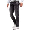 Cipo & Baxx Slim Fit Jeans Herren Stonewashed CD533 Grey