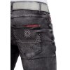 Cipo & Baxx Slim Fit Jeans Herren Stonewashed CD533 Grey