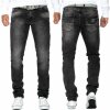 Cipo & Baxx Herren Jeans CD533 Grau W31/L34