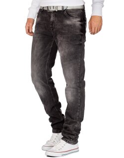 Cipo & Baxx Herren Jeans CD533 Grau W32/L34