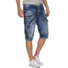 Cipo & Baxx regular fit Shorts Herren Stonewashed CK101 Blue W34