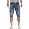 Cipo & Baxx regular fit Shorts Herren Stonewashed CK101 Blue W40
