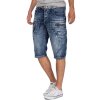 Cipo & Baxx regular fit Shorts Herren Stonewashed CK101 Blue W40
