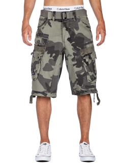 Geographical Norway Herren Shorts Panoramique Camo...