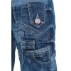 Kosmo Lupo Regular Fit Jeans Stonewashed  KM001 Blue