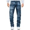 Kosmo Lupo Herren Jeans KM001 Blau W34/L34