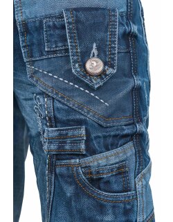 Kosmo Lupo Herren Jeans KM001 Blau W38/L34