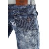 Kosmo Lupo Regular Fit Jeans Herren Stonewashed KM051 Blue W36/L34