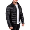 Reichstadt Regular Fit Jacke Herren Echtleder 19RS016 Black XL