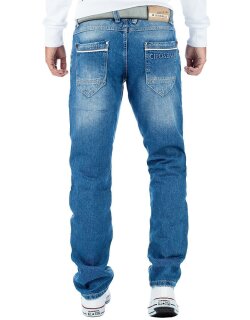 Cipo & Baxx Herren Jeans CDB104BANS Blau W38/L34