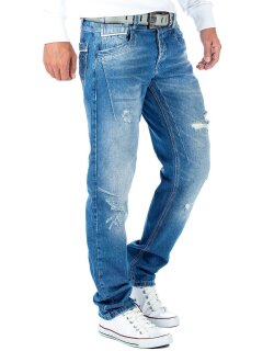 Cipo & Baxx Herren Jeans CDB104BANS Blau W38/L34