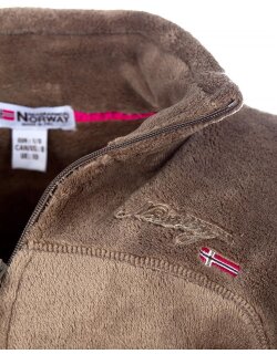 Geographical Norway Regular Fit Jacke Damen Ohne Waschung  Upaline Taupe M