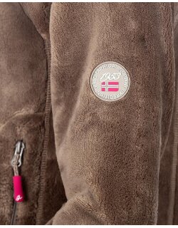Geographical Norway Regular Fit Jacke Damen Ohne Waschung  Upaline Taupe L