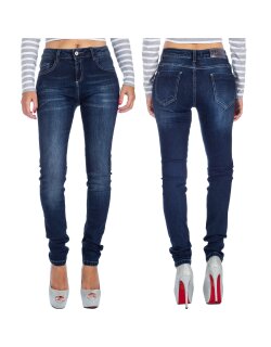 Cipo & Baxx Slim Fit Jeans Damen Stonewashed  19CB07...