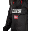 Geographical Norway Downcity Herren Windbreaker Jacke  Black XXL