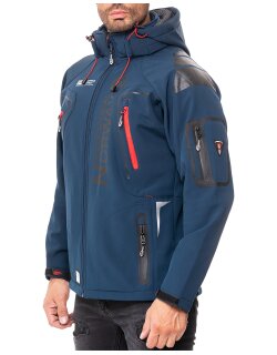 Geographical Norway Regular Fit Softshelljacke Ohne Waschung  Techno Men Navy S