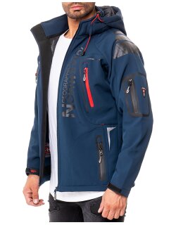 Geographical Norway Regular Fit Softshelljacke Ohne Waschung  Techno Men Navy XXL