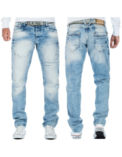 Cipo & Baxx Herren Jeans CDD104BANS Hellblau W31/L32