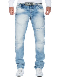 Cipo & Baxx Herren Jeans CDD104BANS Hellblau W42/L34