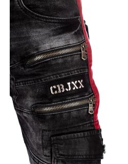 Cipo & Baxx Herren Jeans CD561 Schwarz W31/L32