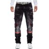 Cipo & Baxx Herren Jeans CD561 Schwarz W31/L32