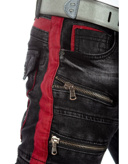 Cipo & Baxx Herren Jeans CD561 Schwarz W38/L32