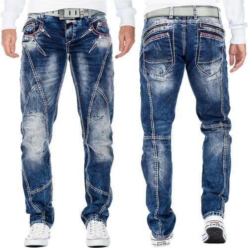 Cipo & Baxx Herren Jeans CD563 Blau W29/L32