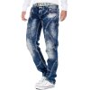 Cipo & Baxx regular fit Jeans Herren Stonewashed CD563 Blue W34/L32