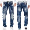 Cipo & Baxx Herren Jeans CD563 Blau W36/L32