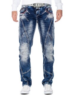 Cipo & Baxx Herren Jeans CD563 Blau W34/L34